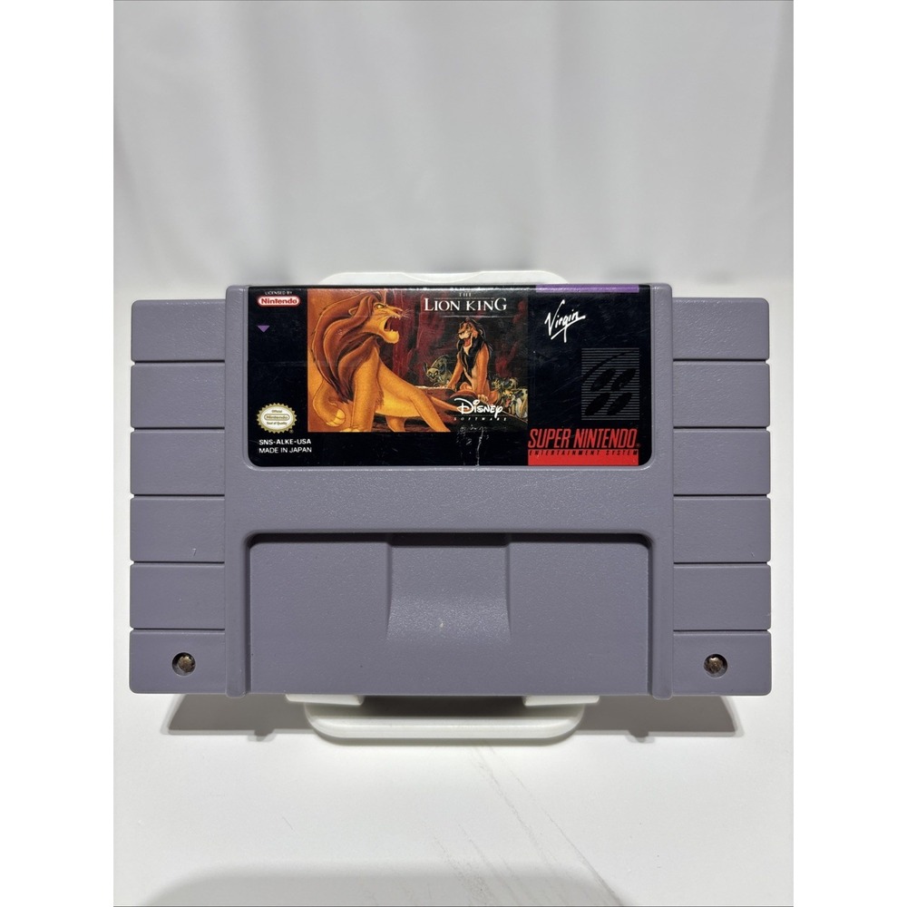 Nintendo SNES The Lion King GAME CARTRIDGE ONLY Tested Works‎ Disney
